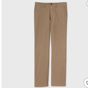 Men's Goodfellow & Co.The Every Wear Chino Straight-Leg Pants in Khaki Sz 38X30